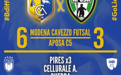 Il MCF trova tre punti sull’Aposa, ma che fatica!